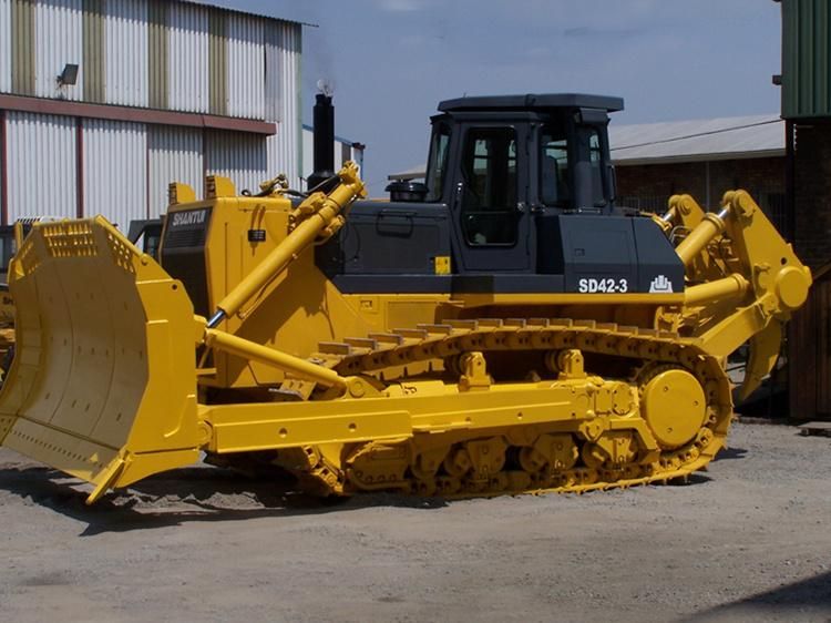 5% Discount Shantui Crawler Bulldozer SD42-3 420HP Big Bulldozer 52 Ton