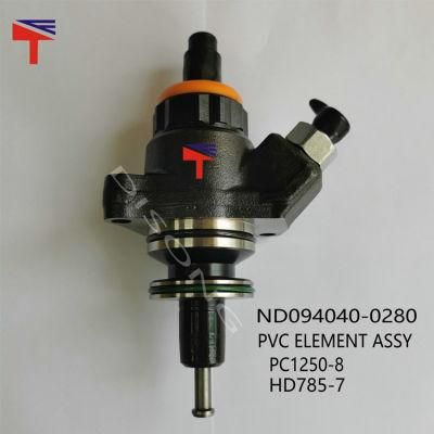 PVC Element Assembly Excavator PC1250-8 HD785-7 Fuel Injection Pump Element ND094040-0280 ND094040-0381