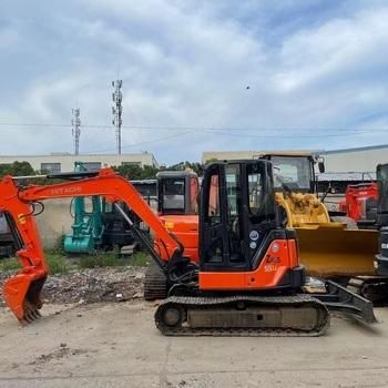 Second Hand Excavator Mini Used Excavator Hitachi Zx55 Minor Excavator 5ton 6ton for Sale