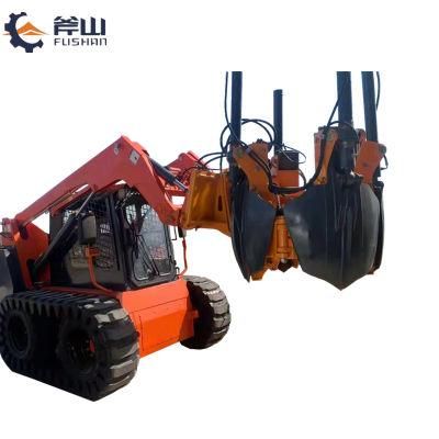 Skid Steer Digging Tree Spade Attachment Tree Transplanter Price