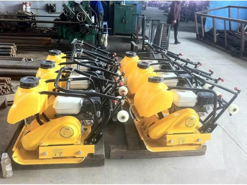 Honda Gx160 Engine Vibrating Soil Compactor Hydraulic Motor