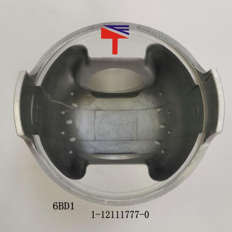 High-Performance Diesel Engine Parts Piston 1-12111777-0 for Excavator Zx200-1 Zx200-2 Engine 6bd1