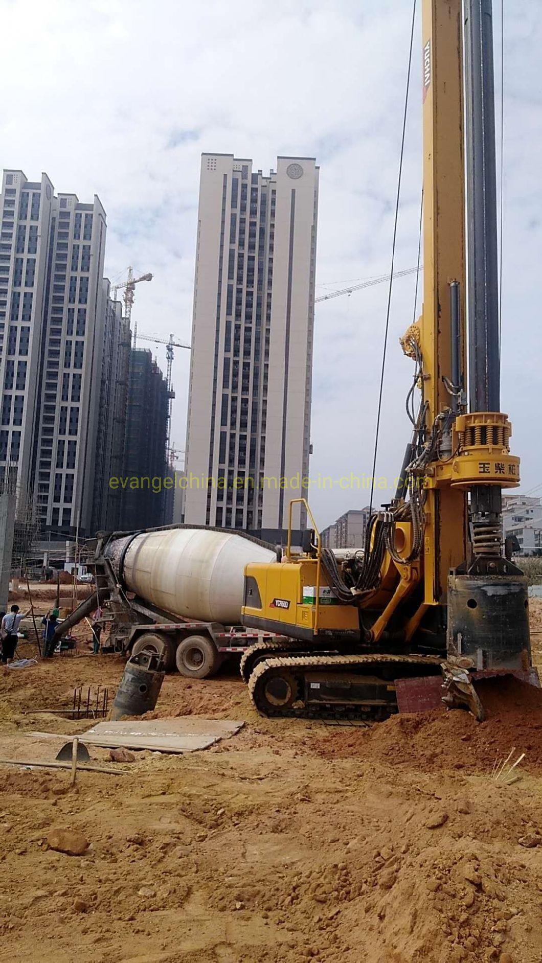 600~1200mm Diameter Small Rotary Drilling Rig Ycr60d with Max Depth 28m