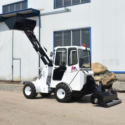 1.5ton EPA Engine 50HP Hydrostatic Articulated Telescopic Loader with Ce