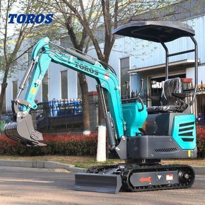 High Operating Efficiency Backhoe Loader Cheap Prices CE Certificated Mini Excavator Mini Digging Mini Excavator for Sale