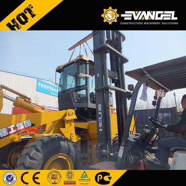 Popular Sale 4t 2.4m3 Front Wheel Loader Lw400k with Slide Fork