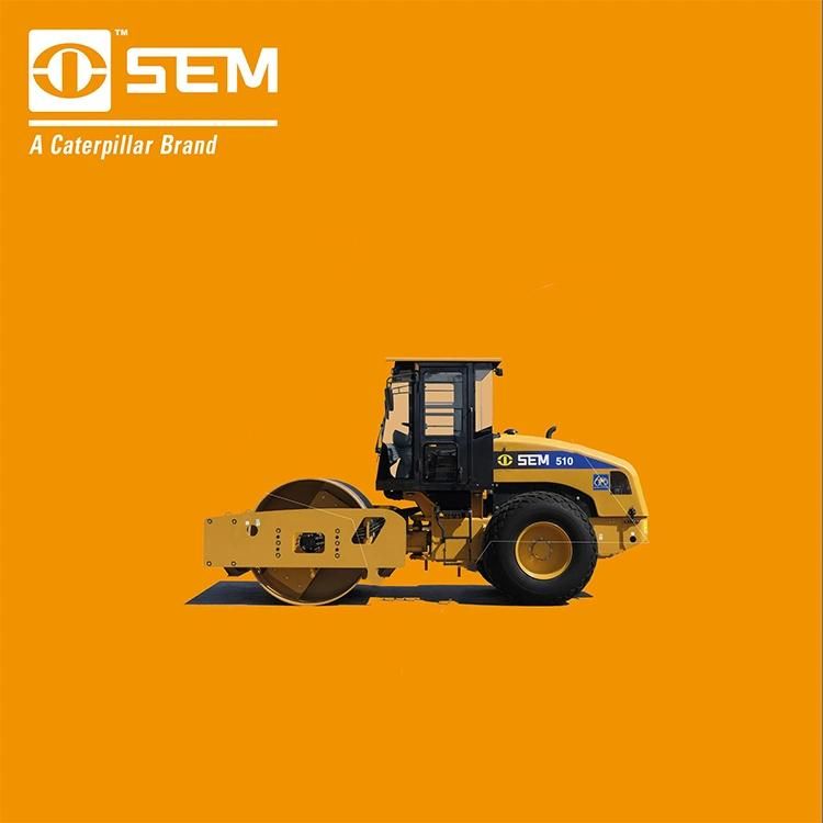 Sem Brand 10ton Road Roller with Pad Foot Sem510