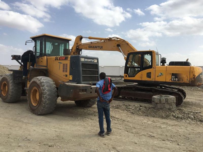 China Shantui 8ton Se75 Hydraulic Excavators for Sale