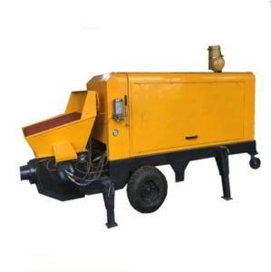 Fine Sand Cement Concrete Trailer Pump