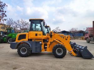 Mini Wheel Loader Compact Front End Loader with Small Shovel Bucket