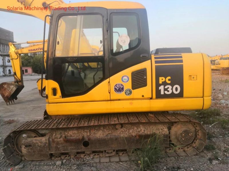 Used Hydraulic Excavator Japan Original Komatsu PC130-7 Crawler Digger