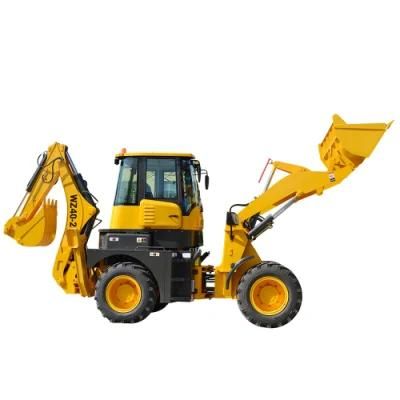 Manufacturer 4X4 Cheap 4 in 1 Bucket Backhoe Loader Dubai with Price