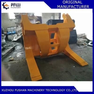 Bulk Material Log Grapple High Volume Tine Grapples for Wheel Loader Attachment