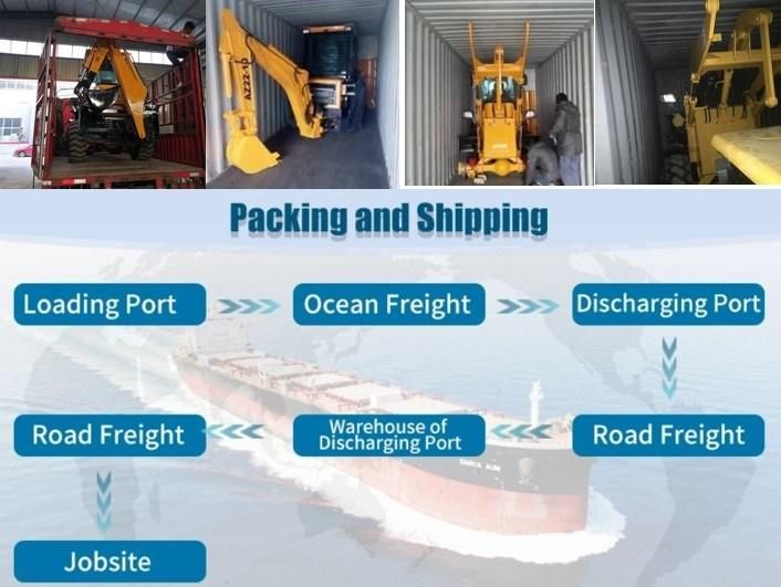 Europe Exporting Standard Backhoe Loader with High Performance China Made