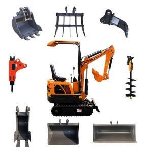 China Mini Excavator 1.0t Me10 Small Digger 1 Ton Excavator with Rubber Track