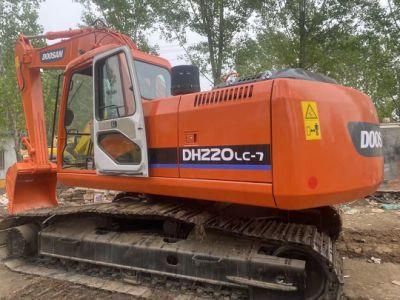 Secondhand Doosan Dh220 Dh215 Dh150 Excavator / Used Doosan Dh220LC-7 Dh220LC-9