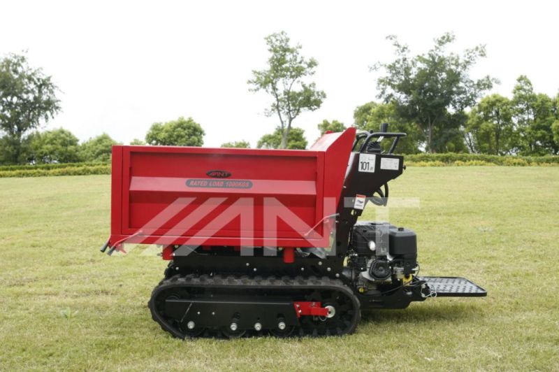 Mini Dumper By1000 for Sale with Gasoline Engine