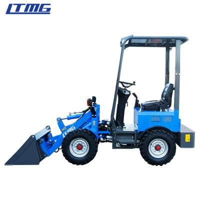 Ltmg Small Electric Front End Boom Loader 400kg 600kg 800kg1ton 1.5 Ton 3 Ton 5 Ton 2 Ton Min Bucket Wheel Loader for Sale