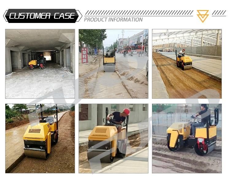 800kg Hydraulic Ride on Small Road Roller