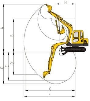 Chinese Crawler Mini Excavators 1ton 1.8 2.2 3ton 6ton for Australian