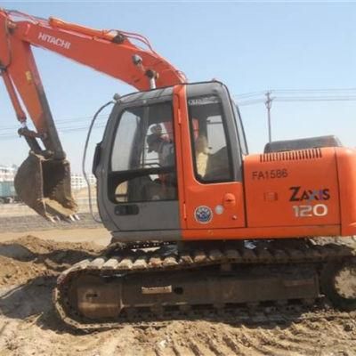 Hot Sale Second Hand Hitachi Zx120-6 Excavator Cralwer Used 12ton Excavator with Reasonable Price From Japan
