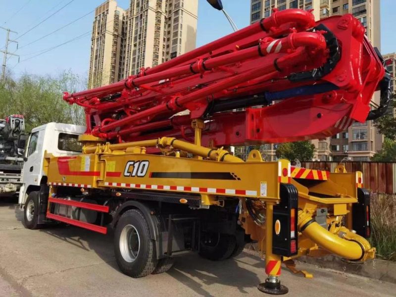 49m Concrete Pump Zoomlion Truck Mounted Concrete Pump 49X-6rz Pump Truck