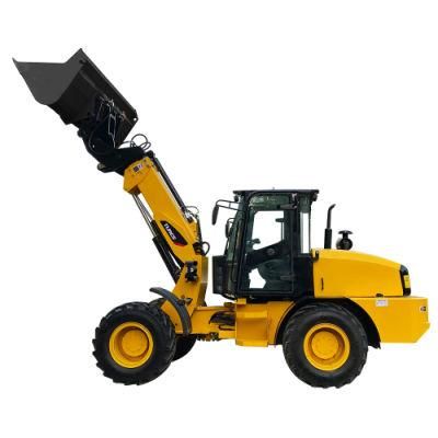 Heracles China Mini Telehandler Telescopic Boom Wheel Front End Loader Handler Cheap 2 Ton Teleskoplader Loader with Low Price