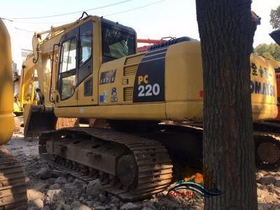 Used Excellent Komatsu PC220-8 Crawler Excavator Original Komatsu 20ton Excavator