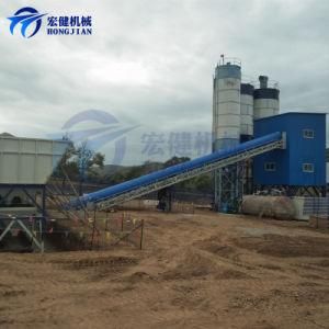 180cbm Per Hour Capacity Twin Shaft Forced Concrete Mixer Concrete Batching Plant Hzs180