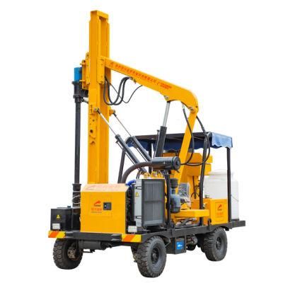 Newly Designedc H Shape Post Driver Pile Ramming Machine