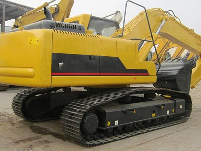 China Cheap Excavator 15ton Crawler Excavator with Tree Cutter