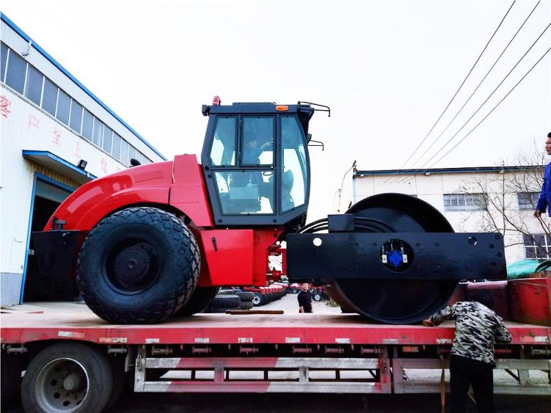 Shantui Road Roller Compactor 14 Ton Lts214h with Padfoot Drum