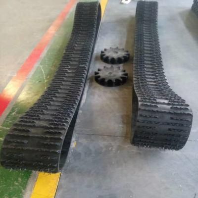 Rubber Track System, Rubber Track Qatv-320 for Snow, Mud and Sand Weather