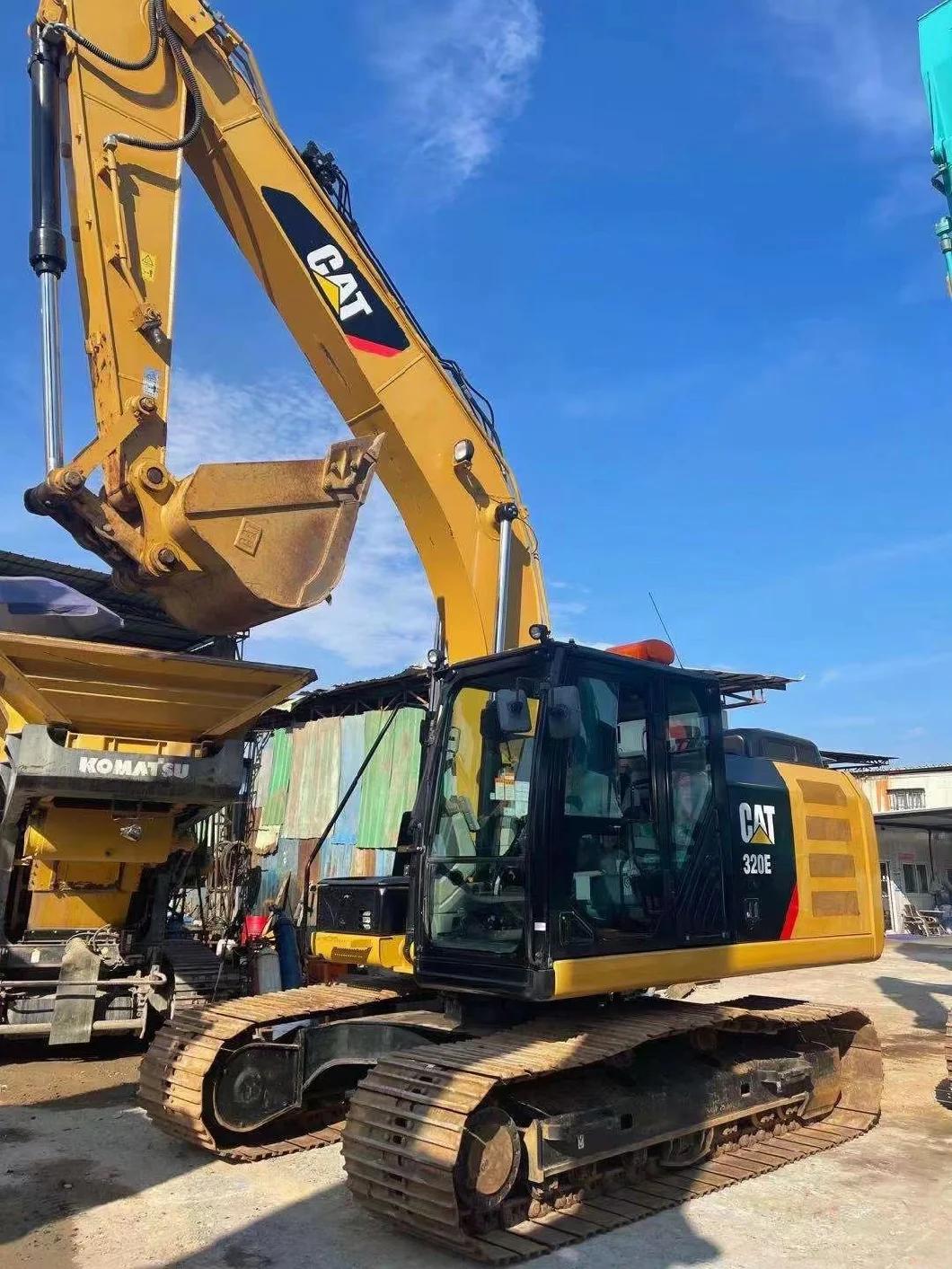 Caterpillar 320e Used Second Hand Medium Small Large Size Crawler Excavator 20 Ton Construction Machinery Machine Excavators Used Excavator Excavatrice Sale