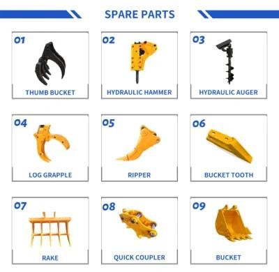 Chinese Cheap Construction Hydraulic Crawler Small Garden Mini Excavator
