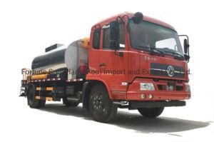 Dongfeng 4X2 Chassis 6-8 Cbm Asphalt Bitumen Sprayer Spray Width 6 Meters