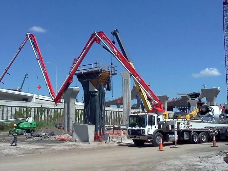 30m Truck-Mounted Concrete Pump Sym5180thbes 30c-8 with Factory Price