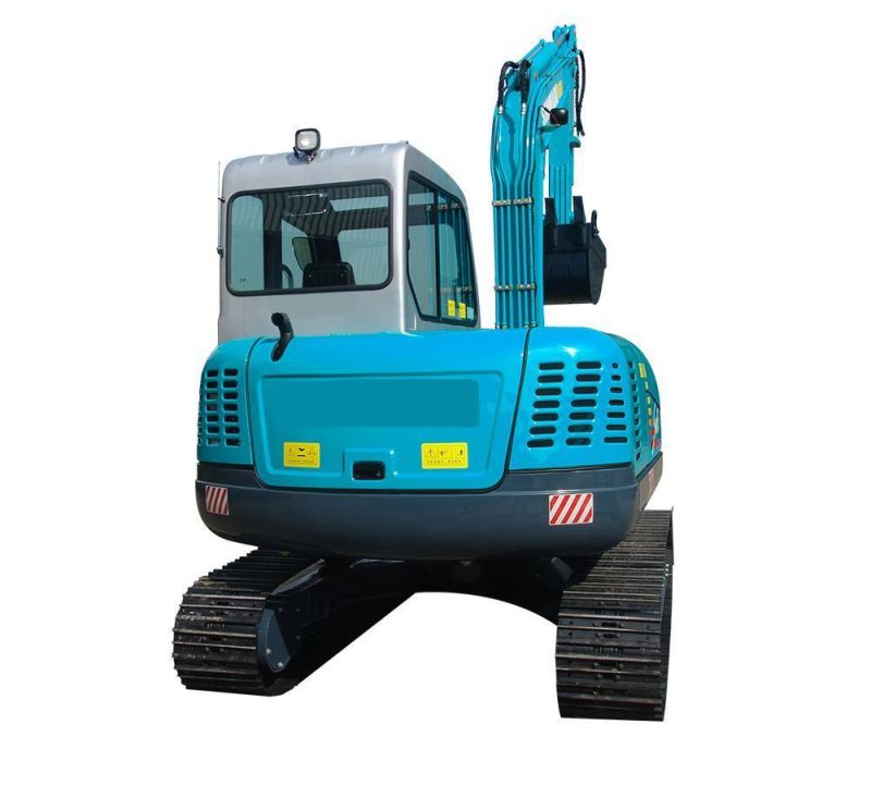 Chinese 6 Ton Hydraulic Excavator Swe60UF Small Crawler Digger with CE EPA
