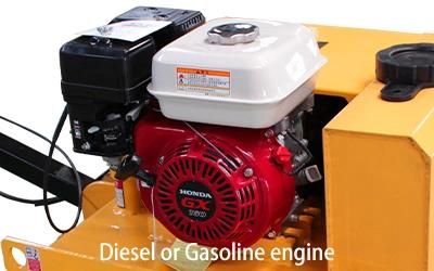 Hand-Push Small Vibratory Compactor Road Roller