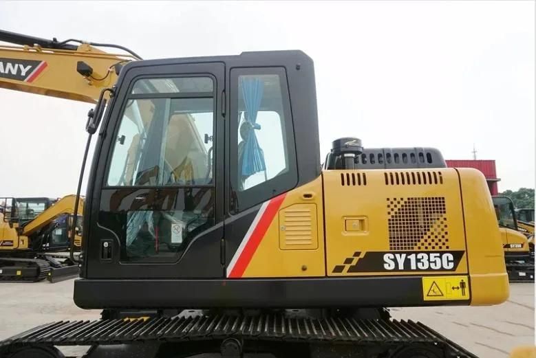 13 Ton Used Secondhand Sany Sy135c Hydraulic Crawler Track Construction Machinery Equipment Backhoe Excavadora Usada Excavatrice Excavator Excavators Price Sale