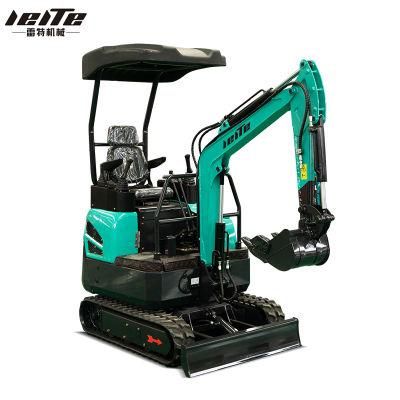 Multifunctional China Small Garden Hydraulic Digger Mini Excavator 1.7 Ton 2.5ton