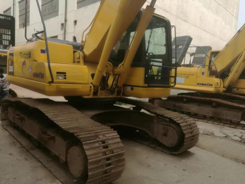 2015 Year Used Komatsu PC200-8 Crawler Excavator, 1m3 Bucket Komatsu PC200-8 PC200 Excavator