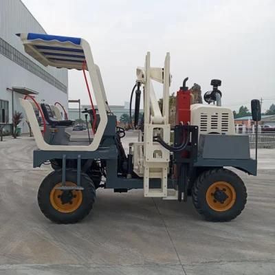 New Design Drilling Piling Screwing Safety Pile Driver for Road Construction