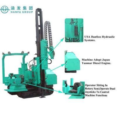 Hfpv-2 Photovoltaic Solar Pile Drilling Rig