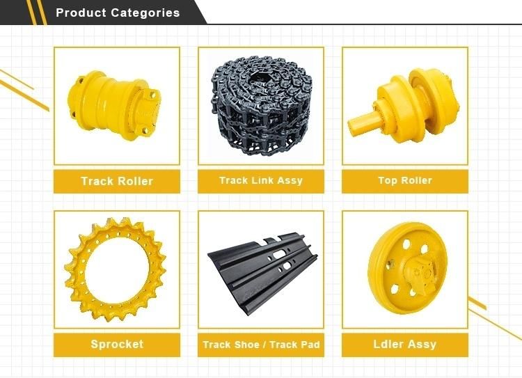Earthmoving Equipment Excavator PC100 Track Adjust Tension Recoil Spring Spare Parts Assembly