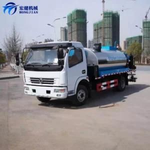 4.5m Spray Width Bitumen Sprayer Tank Truck with Burner
