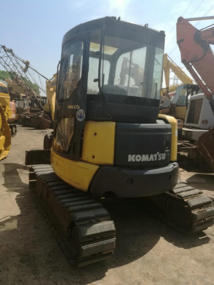 Japan Origin Used Mini Excavator Digger Komatsu PC55mr PC50mr 5t Excavator