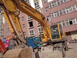 Used Wheeled Excavator Korean Brand Hyundai 210-9 for Sale /Second Hand Wheeled Excavator Hyundai 210-9