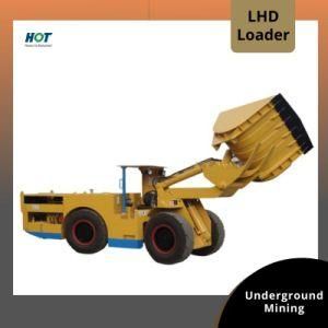 1cbm Low Profile Diesel Underground LHD Loader with Remote Control