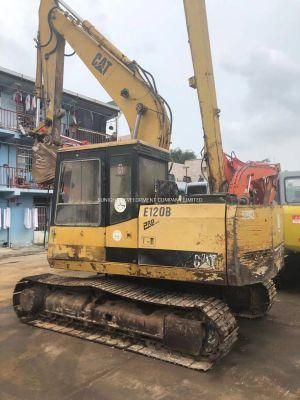 New Arrival 0.5m3 Original Color Used Caterpillar E120b Excavator